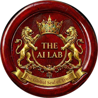 The AI Lab wax seal