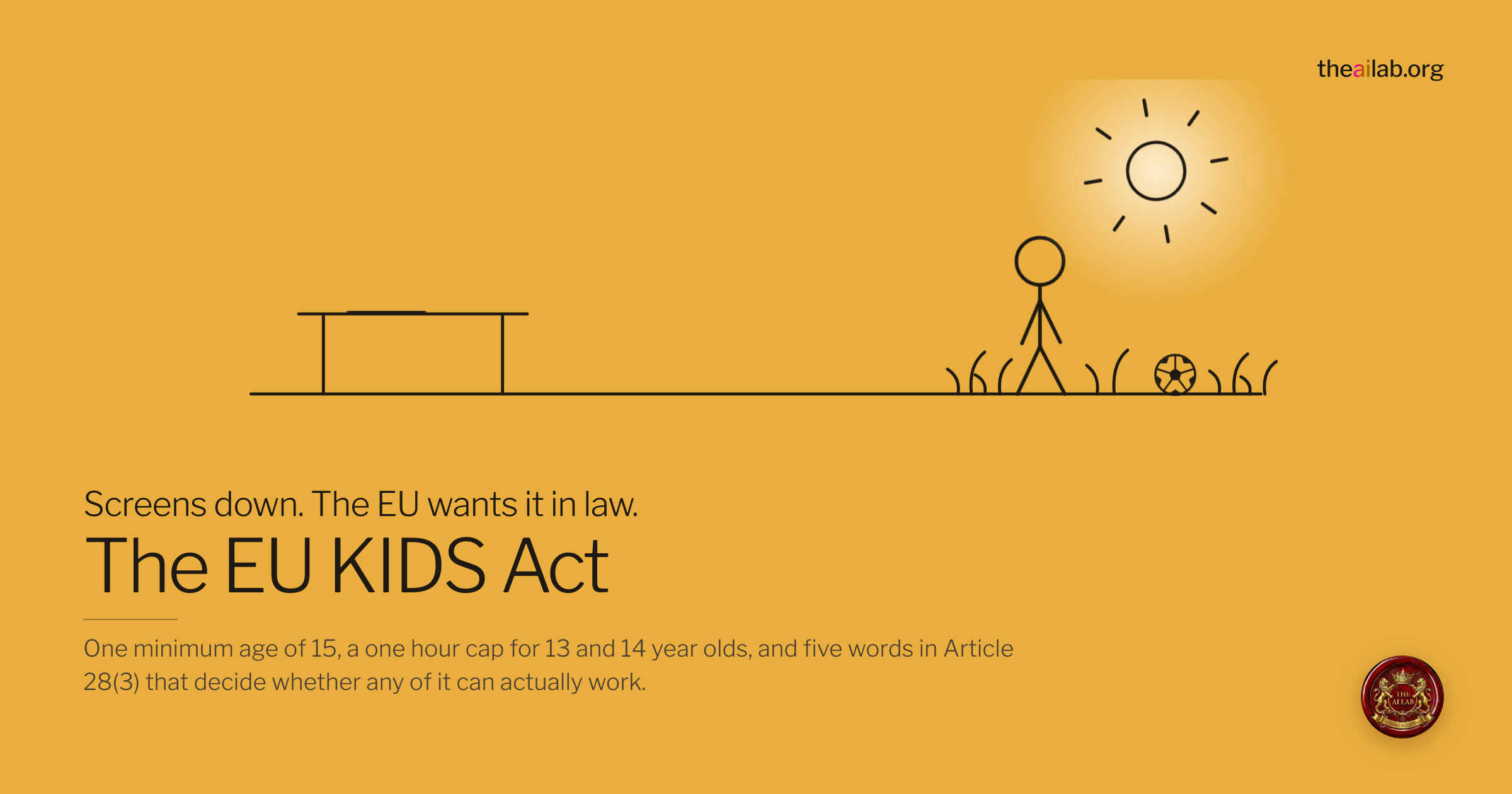 EU KIDS Act Explained: Ages, Rules and Article 28(3)