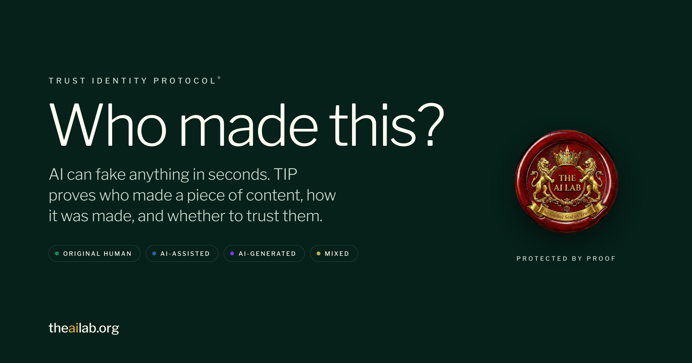 What Is the Trust Identity Protocol? TIP FAQ Explained